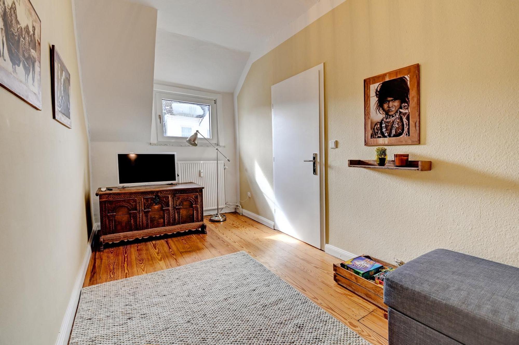 Mittendrin - Apartment Mit 2 Balkonen Sehr Zentral Flensburg Buitenkant foto